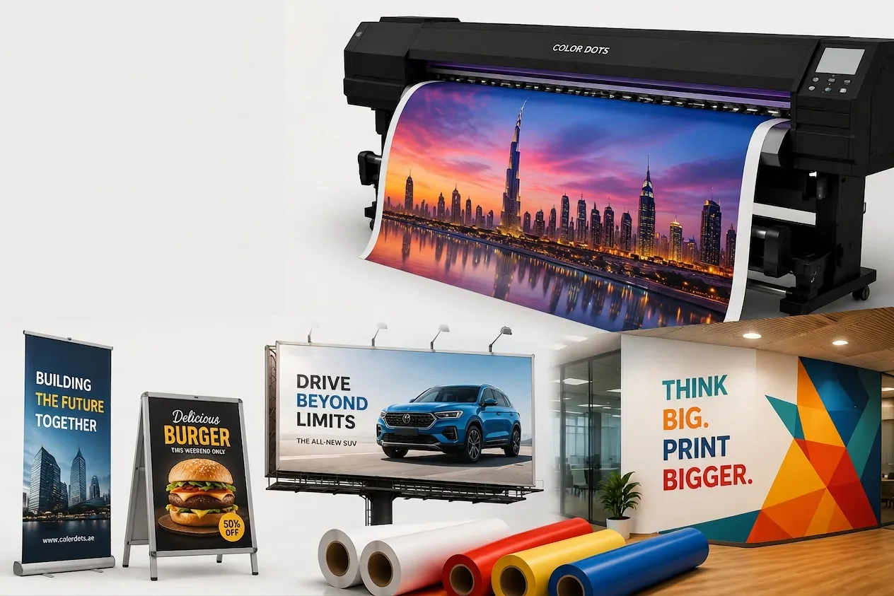 Large Format Printing in Dubai